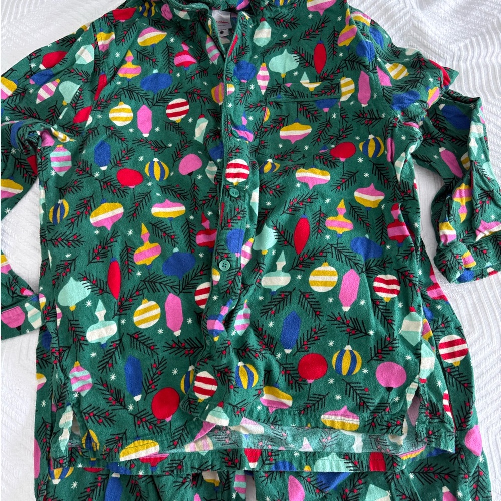 Hanna Andersson Colorful Ornament Pajamas